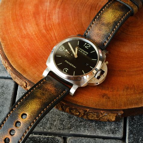 custom watch straps for panerai|aftermarket Panerai straps.